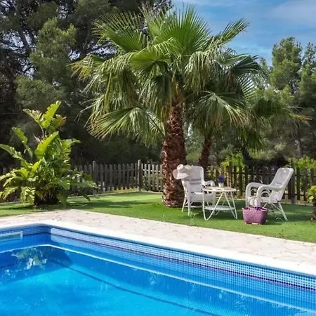 Magnifica Con Piscina En Zona Bosque Sant Jordi De Alfama *